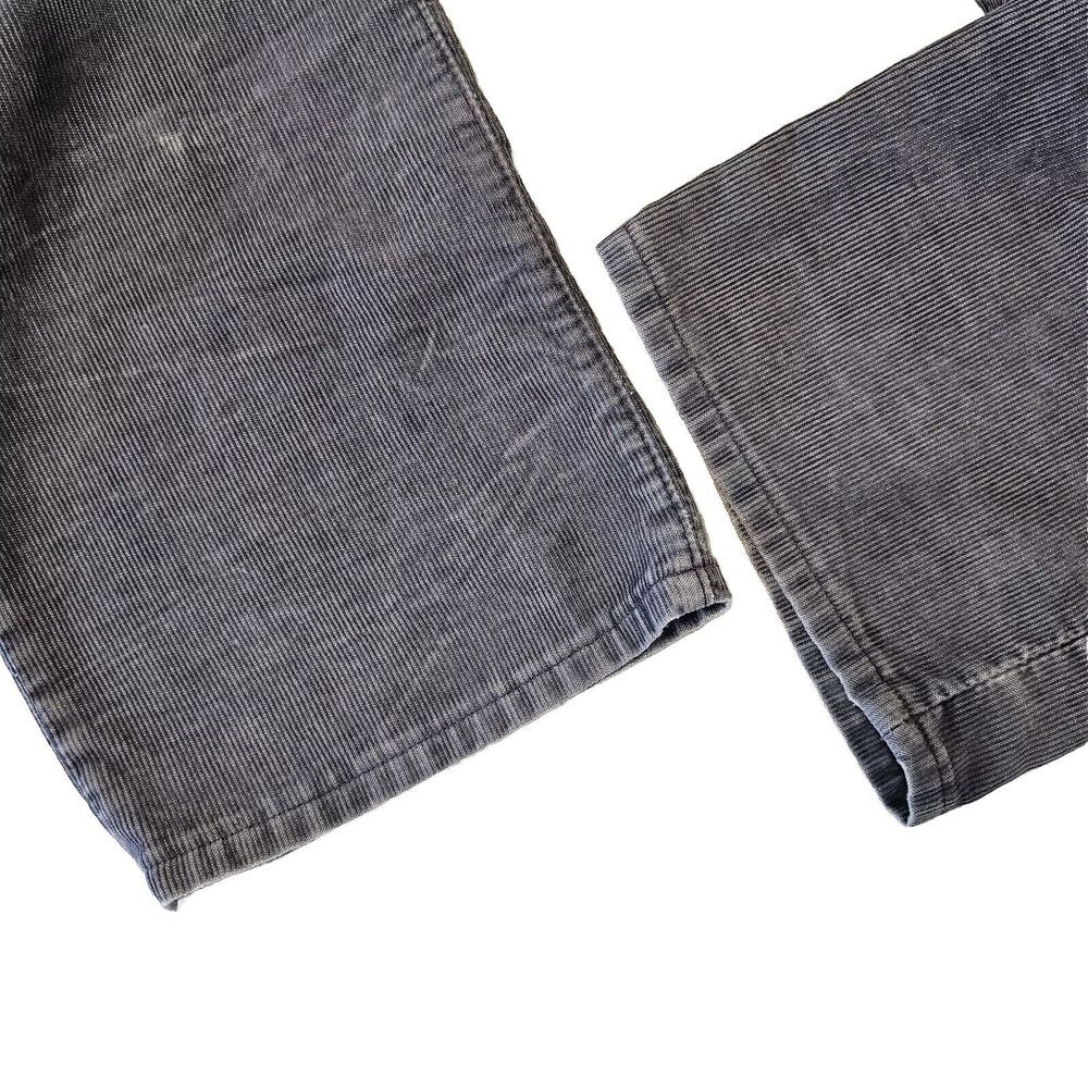 Gap 1969 Corduroy‎ Straight Fit 5-Pockets Pants Preppy Gray 38x30* (*Tag 36x30) - Picture 3 of 14
